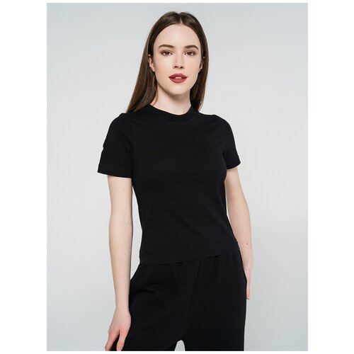 фото Футболка с кор.рукавом твое 82939 размер xs, черный, women