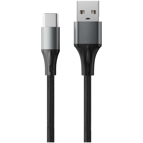 Кабель для быстрой зарядки Accesstyle USB Type-A - USB Type-C 30-F100M смартфонов, планшетов, ноутбуков, черный кабель для быстрой зарядки accesstyle usb type c usb type c 30 f100m смартфонов планшетов ноутбуков черный