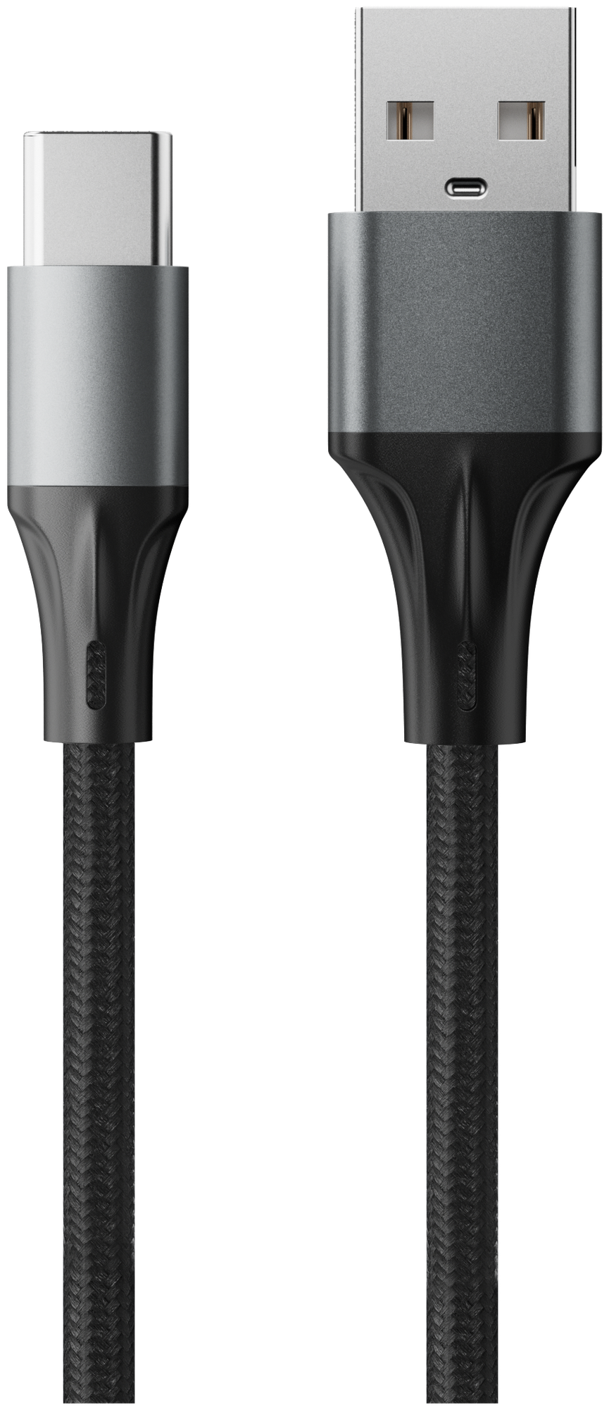 Кабель для быстрой зарядки Accesstyle USB Type-A - USB Type-C 30-F100M смартфонов, планшетов, ноутбуков, черный