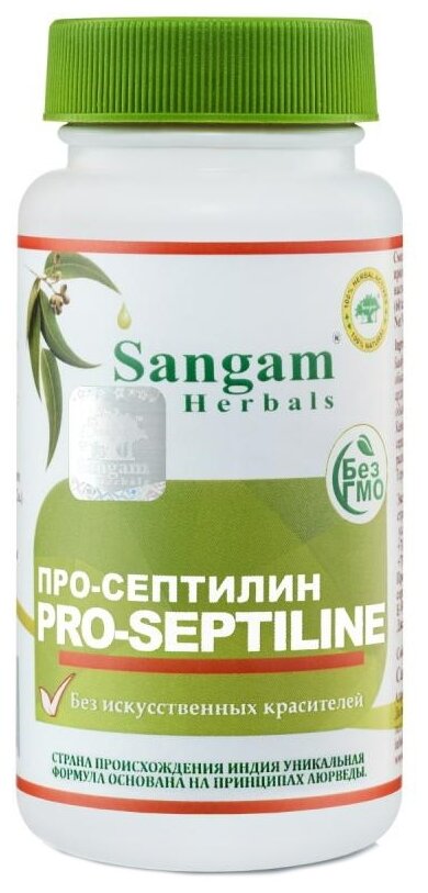 Таблетки Sangam Herbals Про-Септилин
