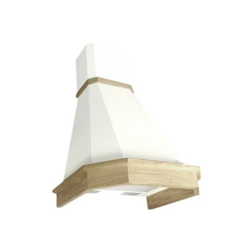 Каминная вытяжка Elikor Камин Грань 60П-650-П3Л белый без багета 1224500₽