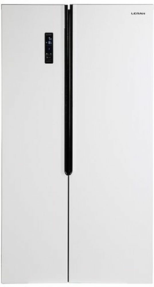 Холодильник LERAN SBS 300 IX NF, двухкамерный, нержавеющая сталь - фото №10