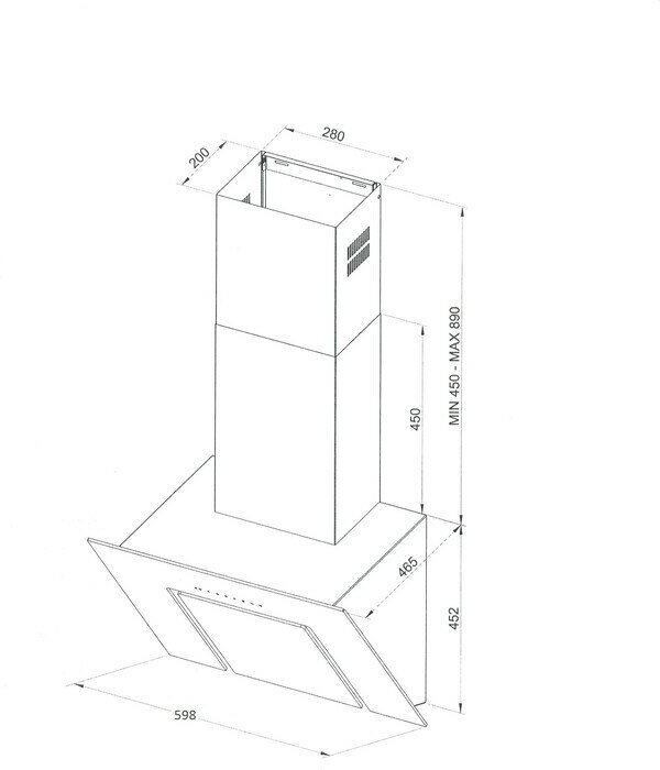 Вытяжка Kuppersberg F 660 W