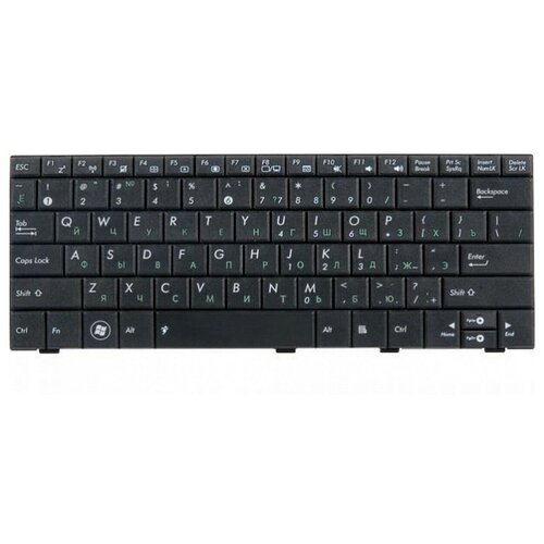 Клавиатура для ноутбука Asus Eee PC 1005H 1008H 1001H p/n: NSK-UF10R, 9J. N1Q82.10R, 0KNA-192SU03 клавиатура для ноутбука asus 04goa1l1kru00 русская черная версия 1