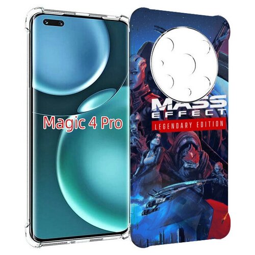 Чехол MyPads Mass Effect Legendary Edition для Honor Magic4 Pro / Magic4 Ultimate задняя-панель-накладка-бампер