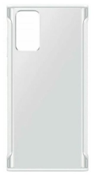 Чехол (клип-кейс) SAMSUNG Clear Protective Cover, для Samsung Galaxy Note 20, белый [ef-gn980cwegru] - фото №8