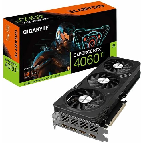 Видеокарта GIGABYTE GeForce RTX 4060 Ti GAMING OC 8GB (GV-N406TGAMING OC-8GD)