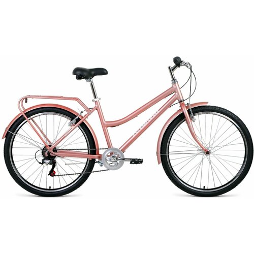 Велосипед Forward Barcelona Air 26 10 2021 рост 17 серыйрозовый 2390000₽