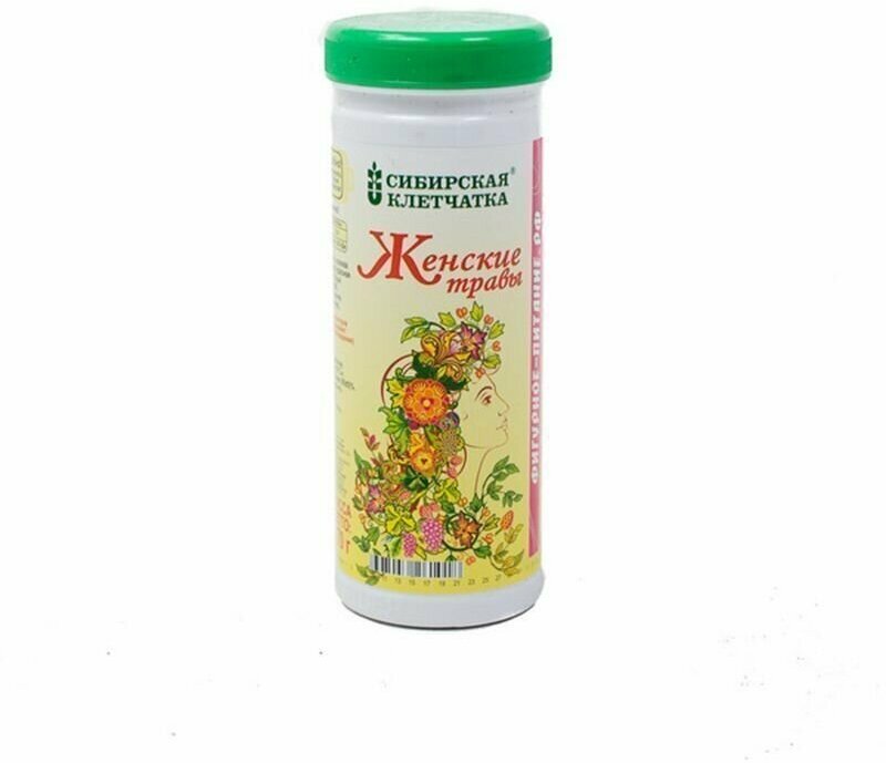 Клетчатка Сибирская клетчатка Женские травы 170 гр