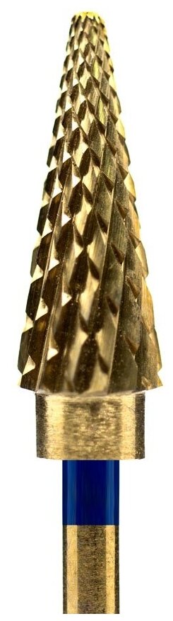 Кристалл твердосплавная фреза конус (средняя нитрид-титан. покр 31160НТ)