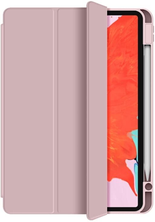 Чехол-подставка для iPad Pro 12.9" (2018/2020/2021), WiWU Protective Case, Розовый