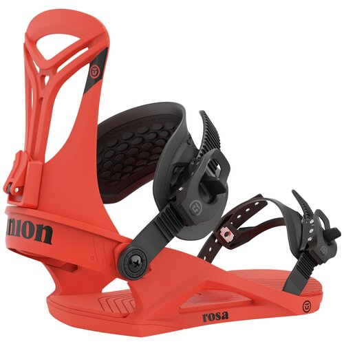 Крепления женские для сноуборда UNION ROSA HOT RED, размер M (38-40.5 RU)