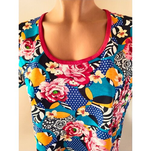 Футболка FOX TEX, размер 50, мультиколор