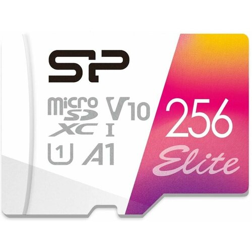 Карта памяти Silicon Power Elite SP256GBSTXBV1V20SP + adapter карта памяти silicon power sp256gbstxbv1v20sp elite adapter 256gb
