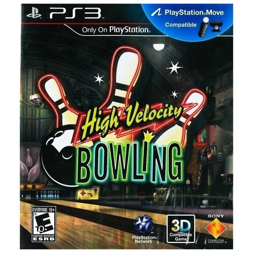 High Velocity Bowling для PlayStation Move с поддержкой 3D (PS3) английский язык ufc personal trainer the ultimate fitness system для playstation move ремешок на ногу ps3 английский язык
