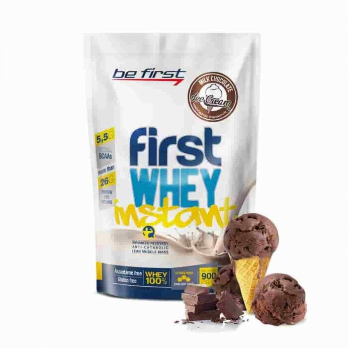 BeFirst, First Whey Instant, 900г (шоколадное мороженое)