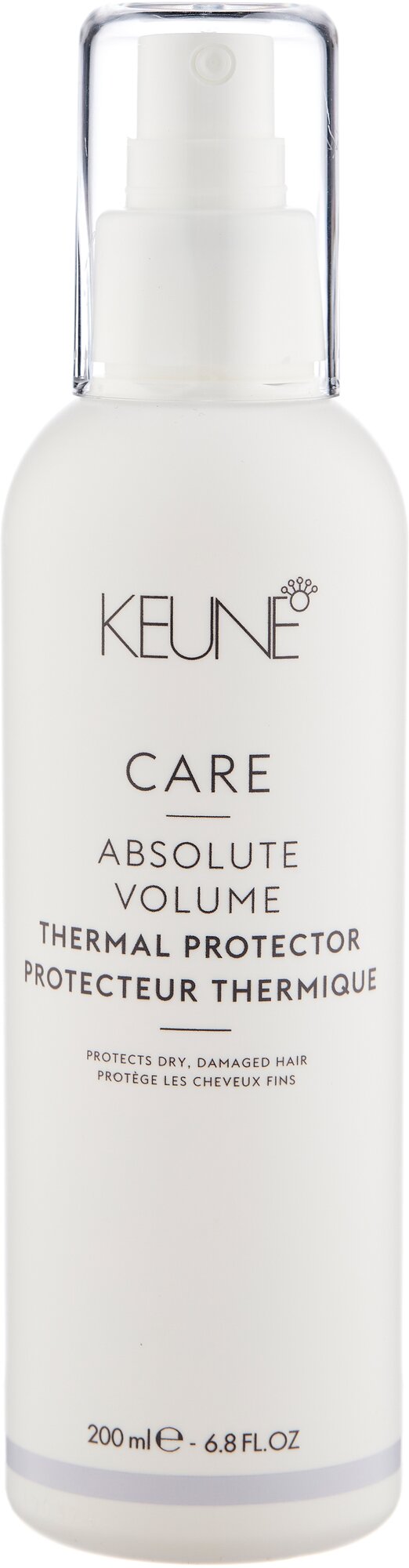 Спрей для волос Keune Care Absolute Volume Термо-защита для волос Абсолютный объем 200 мл