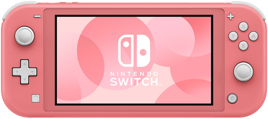 Игровая приставка NINTENDO Switch Lite, кораллово-розовый
