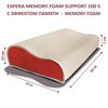 Фото #5 Подушка Espera Memory Foam Support 100S, ППУ-5981, высота 10 см