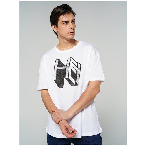 фото Футболка с кор.рукавом твое 80085 размер m, белый, men