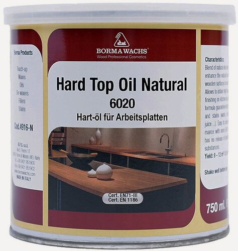 Изображение товара Масло твердое для столешниц 6020 Borma Wachs