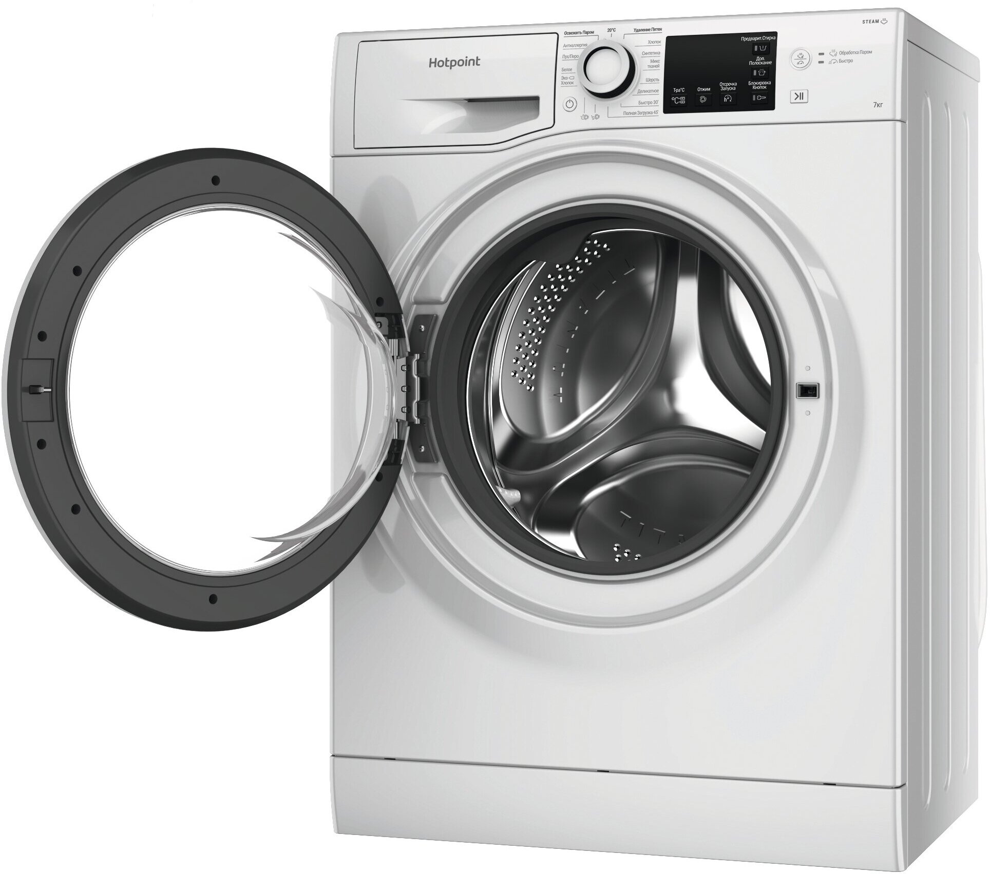 Стиральная машина Hotpoint NSB 7225 W V RU - фотография № 3