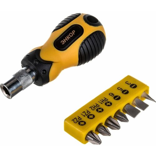 Короткая отвертка Энкор 19852 1090₽