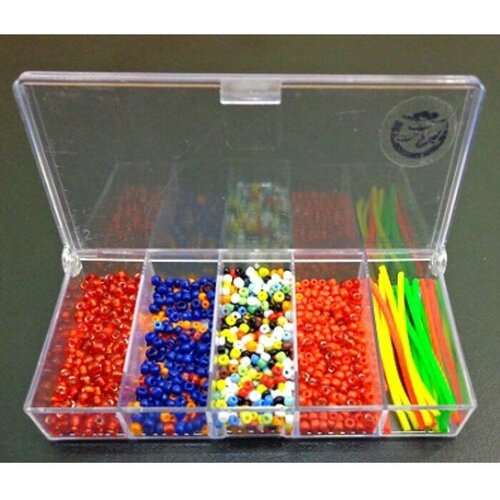 Набор бисера для крючков, 100х50х17 мм 9102153