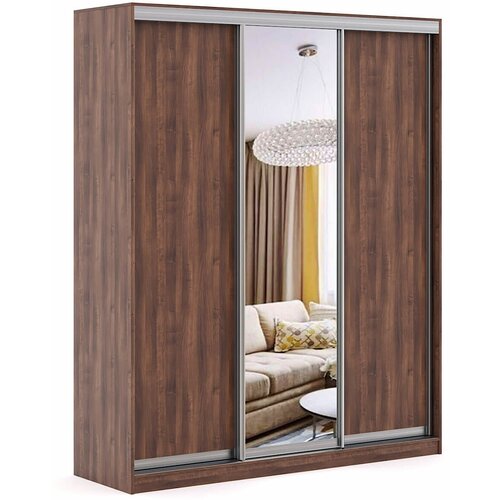 Шкаф-купе Версаль 3-201ag орех опера современный для прихожей