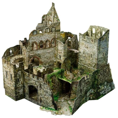 Сборная модель Умная Бумага Руины замка (479)