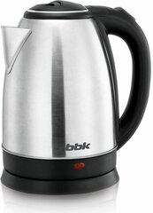 BBK Чайник электрический EK1760S нержавеющая сталь/черный 00-00001078