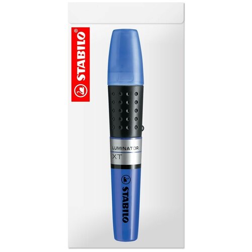 Текстовыделитель STABILO Luminator, с системой жидких чернил, синий
