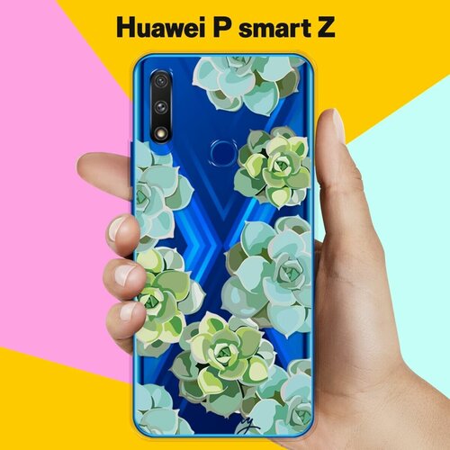 Силиконовый чехол Молодило на Huawei P smart Z силиконовый чехол ананас на huawei p smart z