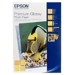 Бумага Epson C13S041706 Premium Glossy Photo 10x15см (20 sh) - изображение