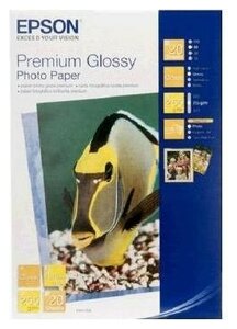 Бумага Epson C13S041706 Premium Glossy Photo 10x15см (20 sh)