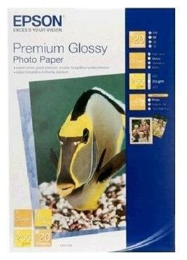 Бумага Epson C13S041706 Premium Glossy Photo 10x15см (20 sh)