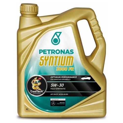 фото Моторное масло petronas syntium 3000 fr 5w30 4 л