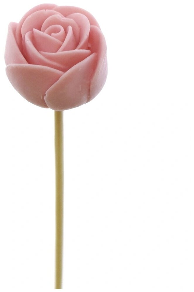 33 шоколадные розы CHOCO STORY в корзинке - Белый, Розовый и Фиолетовый микс из Бельгийского шоколада, 396 гр. K33-BRF - фотография № 4