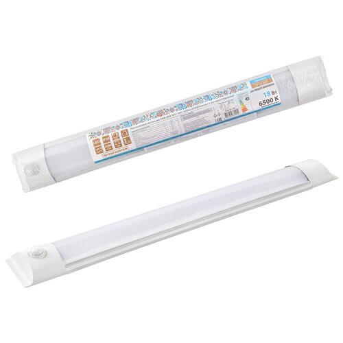 Светодиодный светильник LED ДПО 3017 18Вт 1650лм 6500К Компакт с датчиком Народный 1356₽