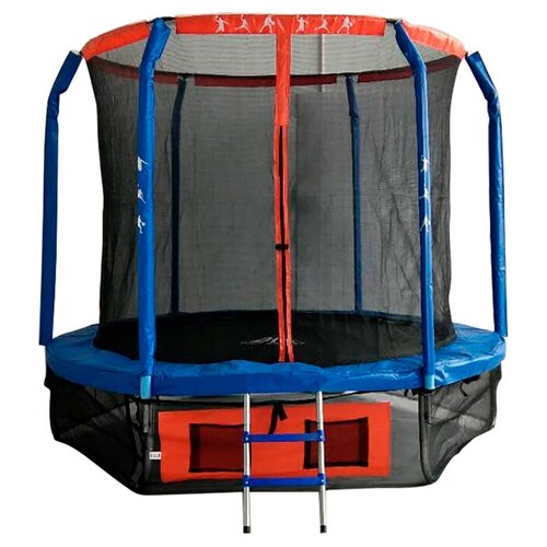 фото Батут dfc jump basket, d=244 cм, с внутренней защитной сеткой и лестницей