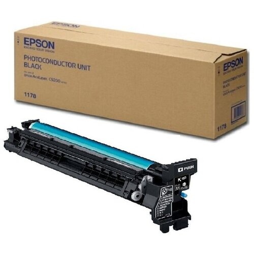 Epson C9200 Black Drum | C13S051178 оригинальный фотобарабан - черный, 30 000 стр чип epson aculaser c9200 c13s050475 magenta 14k