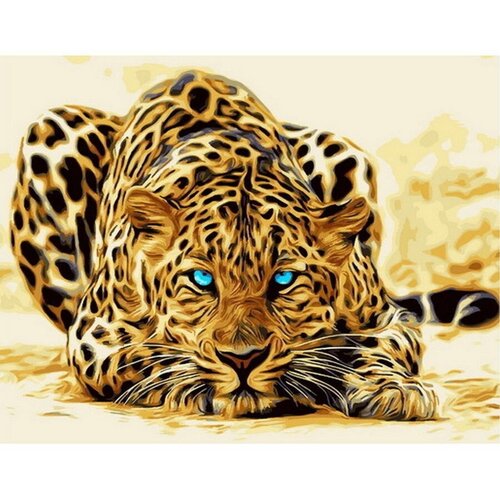 Картина по номерам Леопард 40х50 см Hobby Home