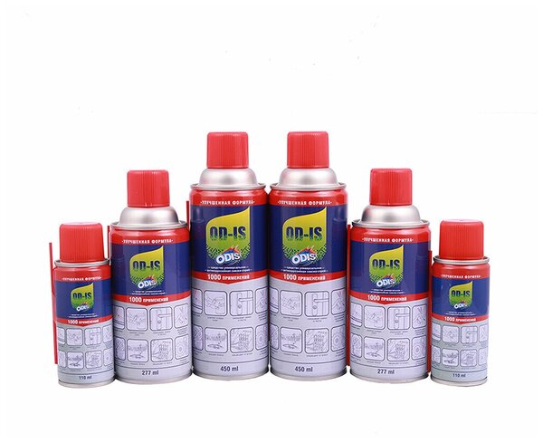 Антикоррозийная смазка-спрей ODIS/De-Rust and Lubricating OD-IS 110мл, DS4110