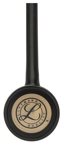 Изображение Стетоскоп Littmann Master Cardiology, черный, акустическая головка цвета латунь (2175)