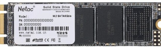 Накопитель SSD Netac M.2 2280 2000Гб SATA (NT01N535N-002T-N8X)