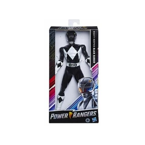 Power Rangers Фигурка Mighty Morphin Черный Рейнджер 23,5 см E7898/E5901