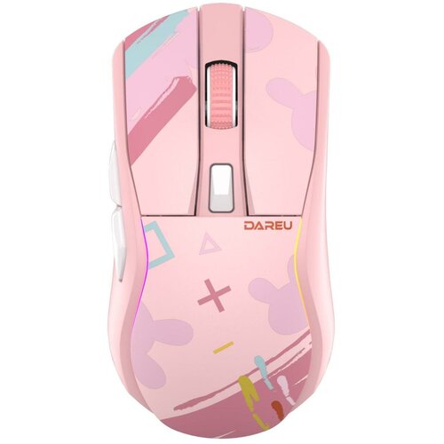 Игровая мышь Dareu A950 Pink мышь игровая беспроводная dareu em901 pink