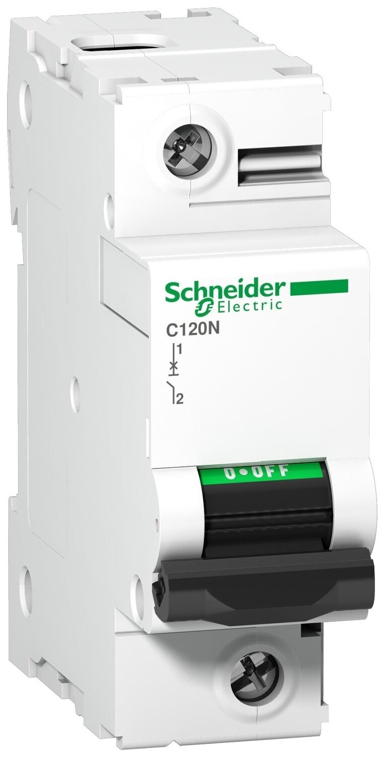 Acti 9 A9N18357 Автоматический выключатель однополюсный 80А (10 кА, C) Schneider Electric - фото №1