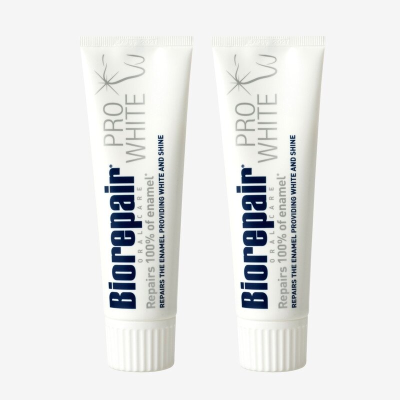 Зубная паста Biorepair Pro White 75мл (2 штуки)