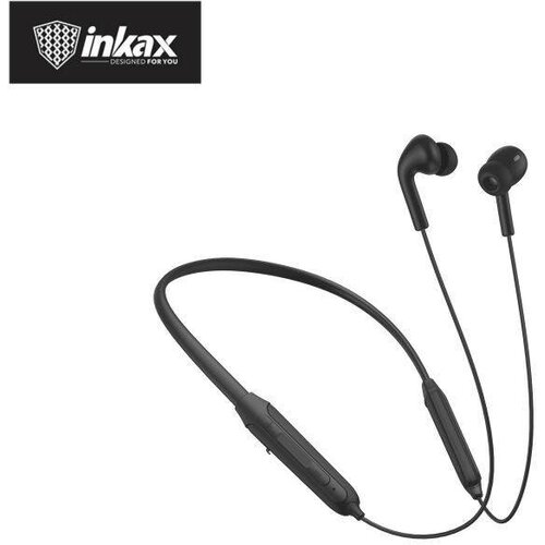 Наушники беспроводные на шею вакуумные inkax AEH-02 Гарнитура беспроводная Bluetooth Спортивные Наушники 59000₽